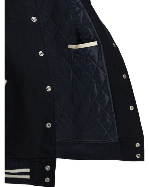 Human Made Black Wool Nylon Jacket for men