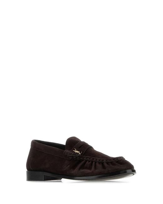 Saint Laurent Black 'Le Loafer' Loafers