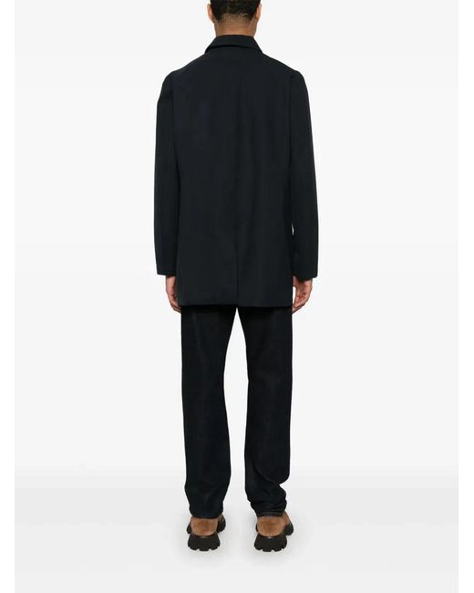 Peuterey Black Hinnoya Parka Coat for men