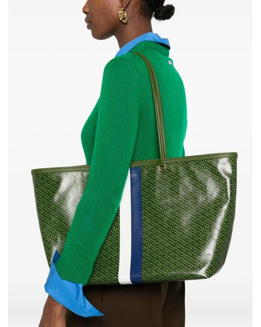 Tory Burch Green Bag Racer