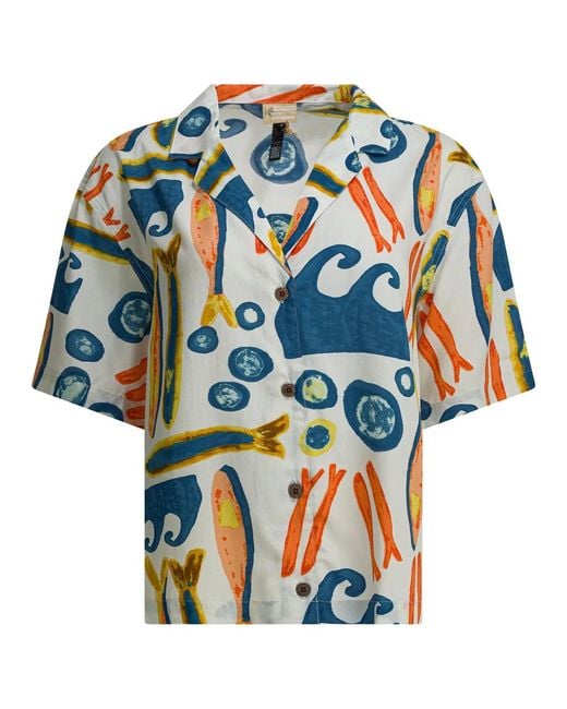 Patagonia Blue Lyocell Shirt