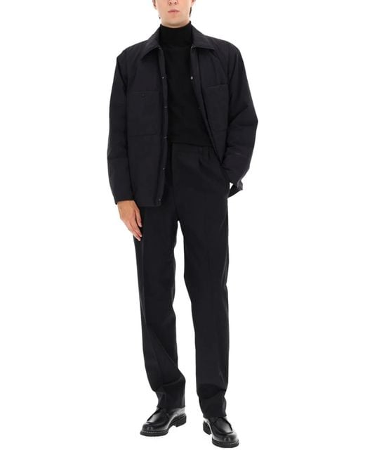 Laminar Blue Two Layer Goretex Shirt Jacket for men