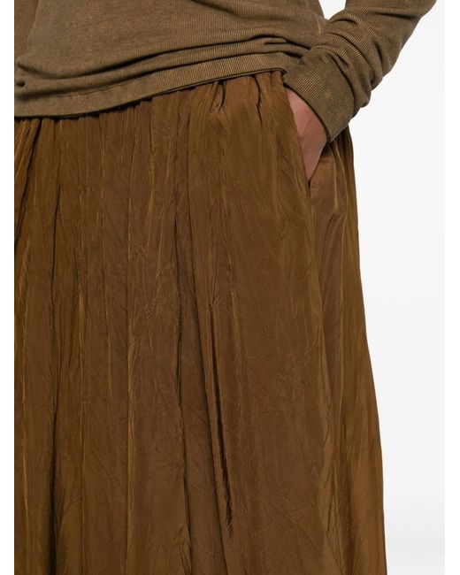 Uma Wang Natural Gillian Long Skirt