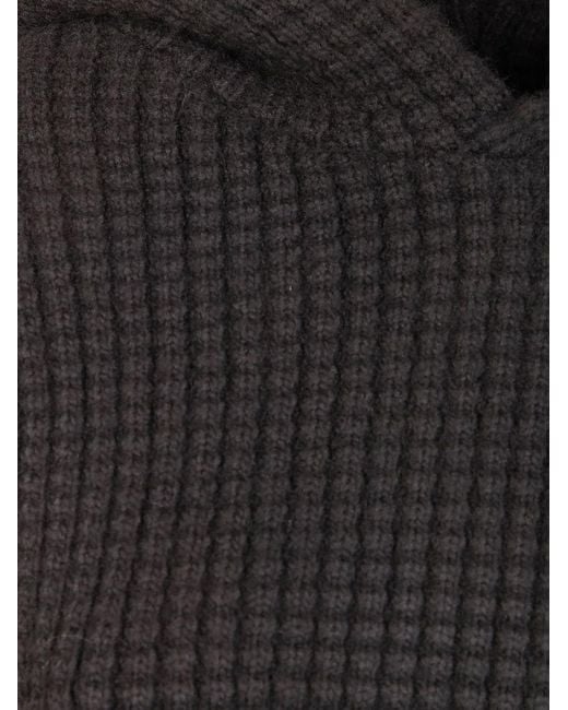Fear Of God Black Heavy Waffle 90's" Hoodie
