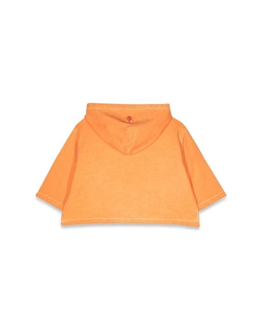 Marcelo Burlon Orange Marcelo Burlon County Of Milan Hoodie