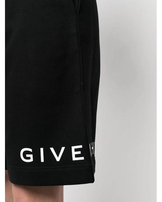 Givenchy Black Fleece Shorts for men