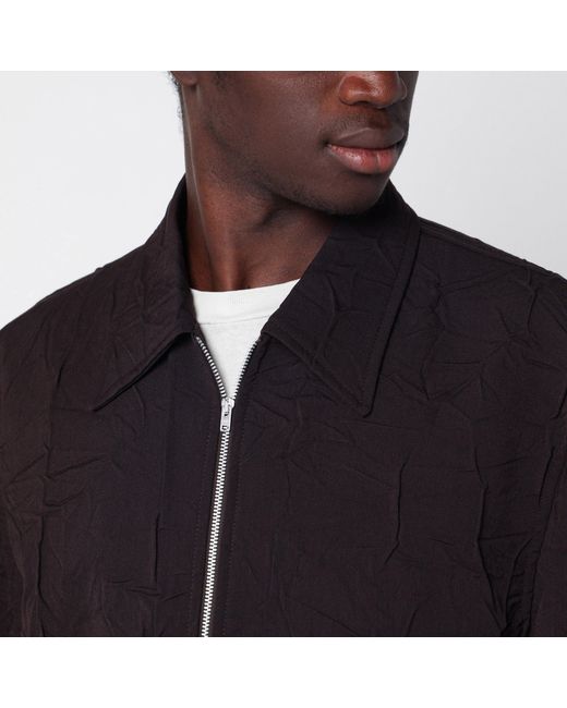 Our Legacy Black Zip-Up Jacket for men