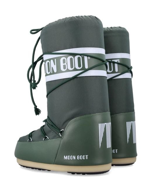 Moon Boot Green Icon Boot