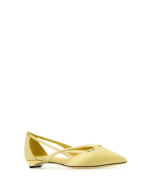 Prada Yellow Ballerine