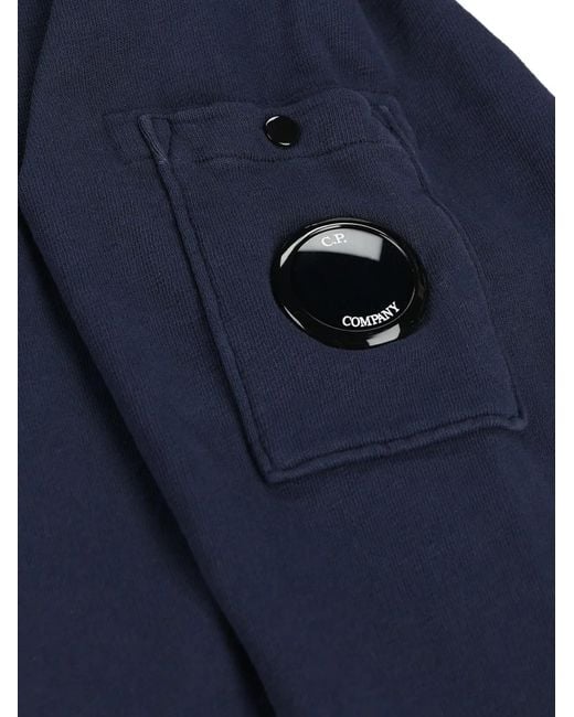 C P Company Blue C.P.Company Cotton Sweatshirt for men