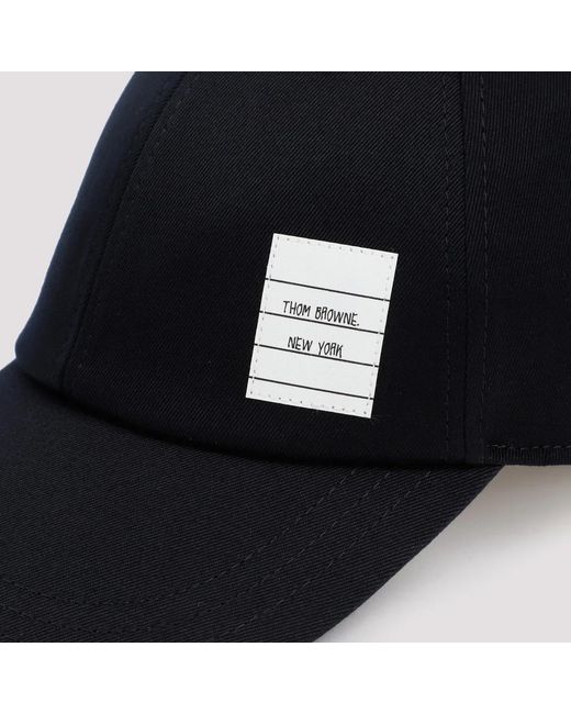 Thom Browne Black Hat for men