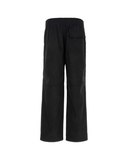 Burberry Black Nylon Pant for men