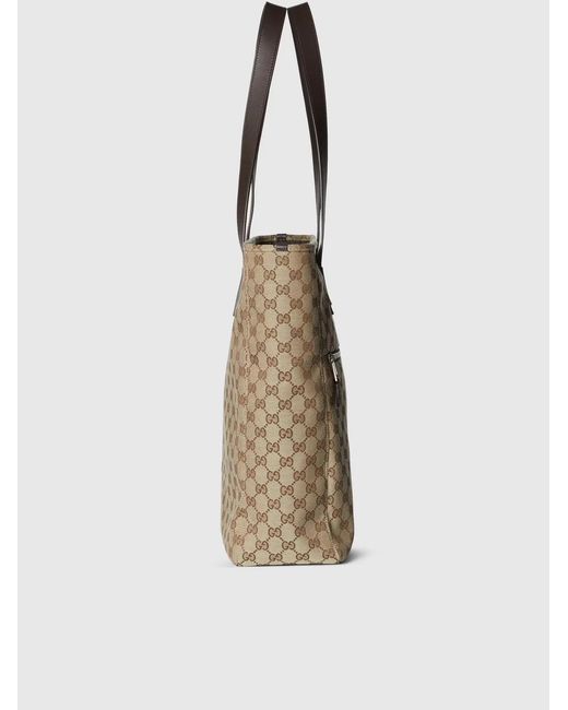 Gucci Natural Fabric Shopping Bag Gg Medium for men