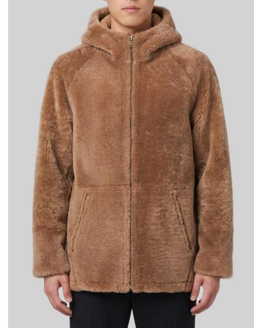 Salvatore Santoro Natural Reversible Midi Jacket for men