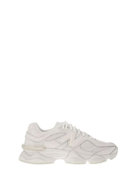 New Balance White 9060
