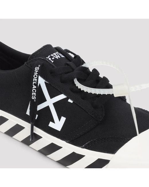 Off-White c/o Virgil Abloh Black M-Vulc Undercut Sneakers for men