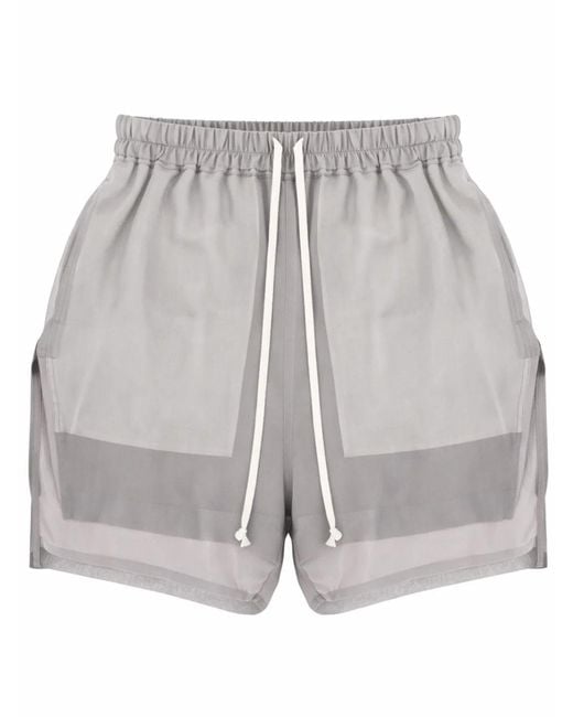 Rick Owens Gray Boxers Shorts
