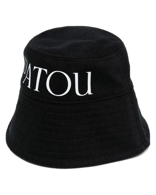 Patou Black Bucket Hat