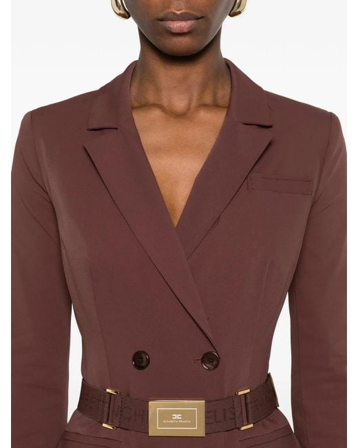Elisabetta Franchi Red Abito