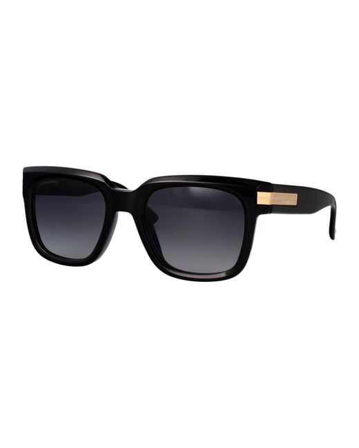 DSquared² Black Acetate Sunglasses for men
