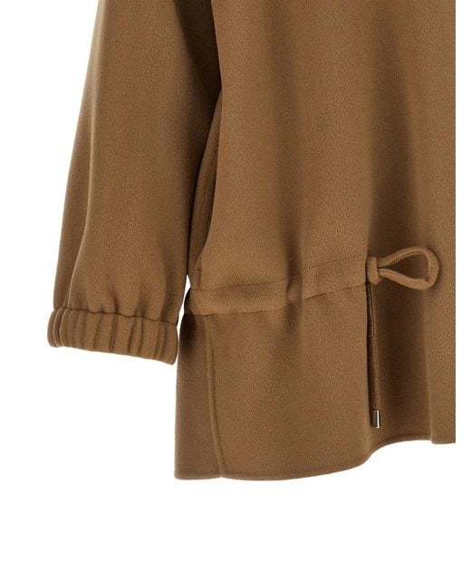 Max Mara Brown Max Mara 'S 'Smmadriana' Coat