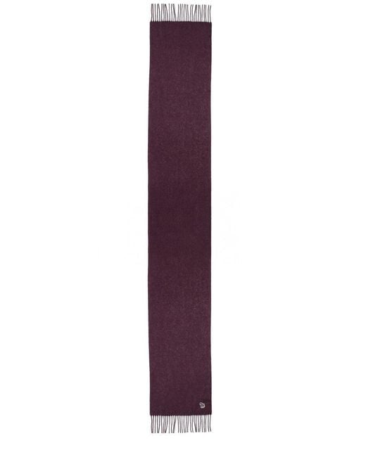 Paul Smith Purple "Damson" Scarf for men