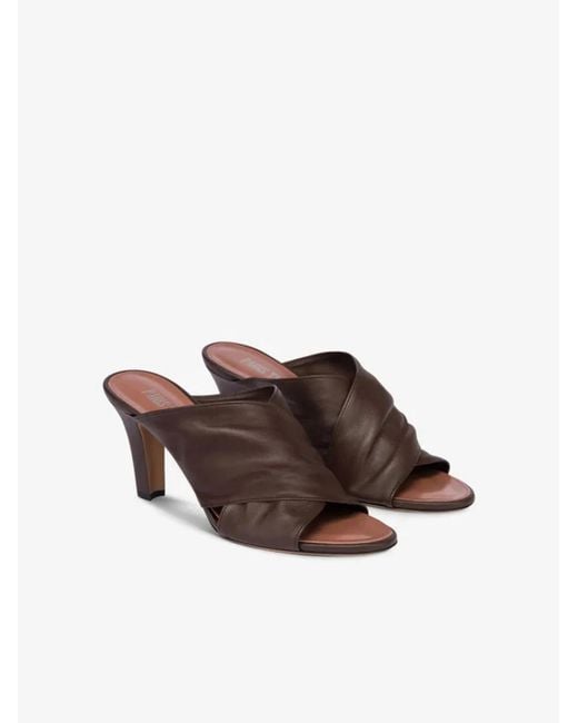 Paris Texas Brown Maria Mule T.75