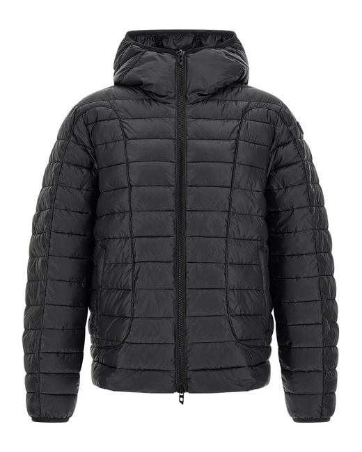 DIESEL Gray 'W-Stone-Wrd' Down Jacket for men