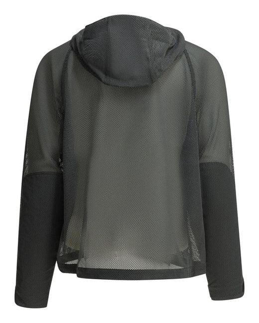 Goldwin Black "Tonalith Mesh" Lightweight Jacket for men
