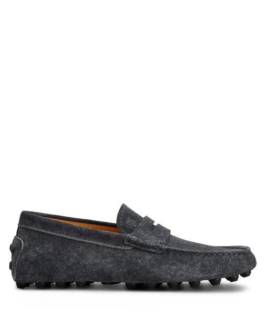 Tod's Black Gommino Bubble Sole for men