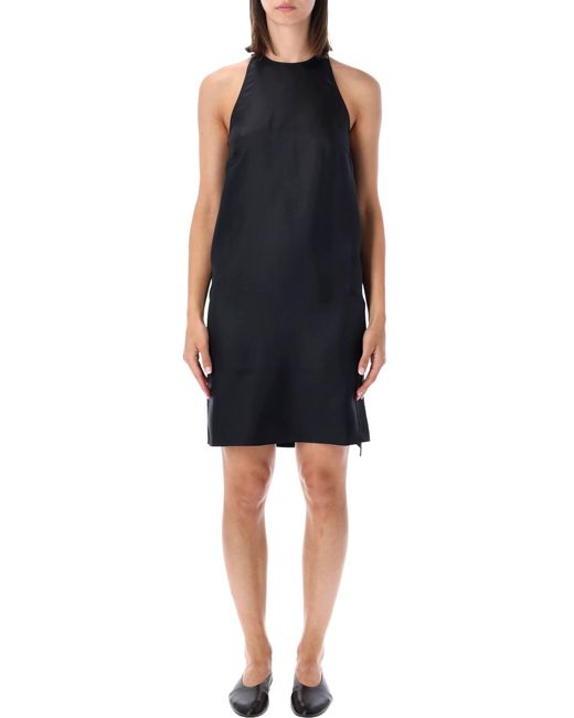 Loulou de Saison Black Bruna Mini Dress