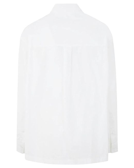 T By Alexander Wang White Shirt With Logo