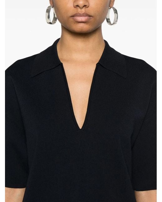 P.A.R.O.S.H. Black Roma T-Shirt Dress