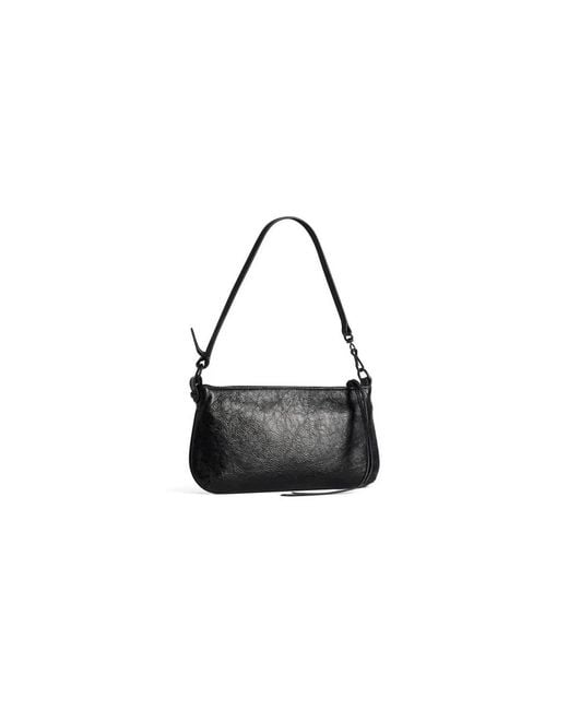 Balenciaga Black Le City Pouch On Strap