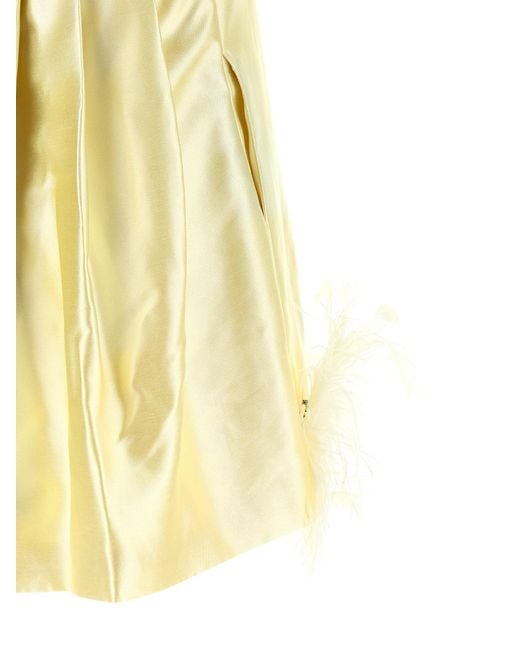 Self-Portrait Yellow Self Portrait Feather Dress