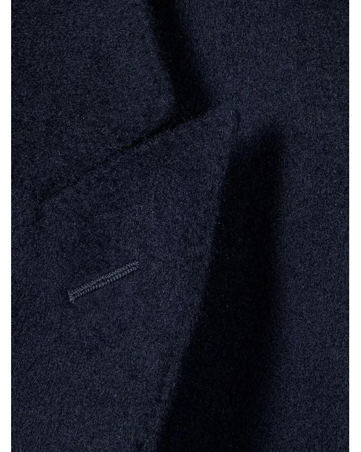Gucci Blue Cashmere Coat for men