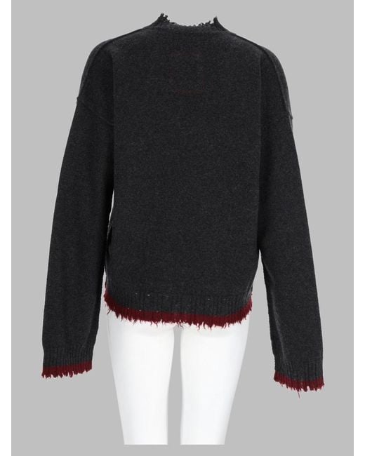 Uma Wang Black 100% Cashmere Top