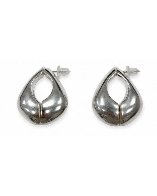 Soeur Black Polished Drop Engraved Bijoux