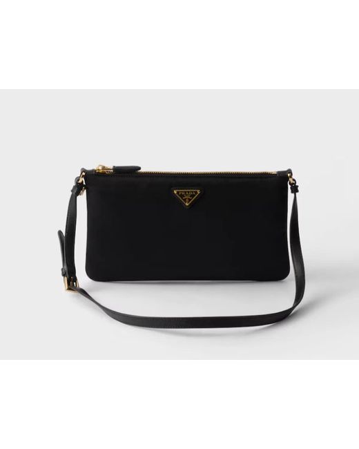 Prada Black Re-Nylon Shoulder Bag