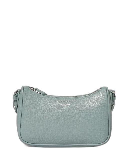 Emporio Armani Gray Baguette Shoulder Bag
