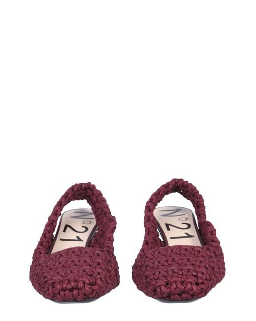 N°21 Pink Pump Slingback