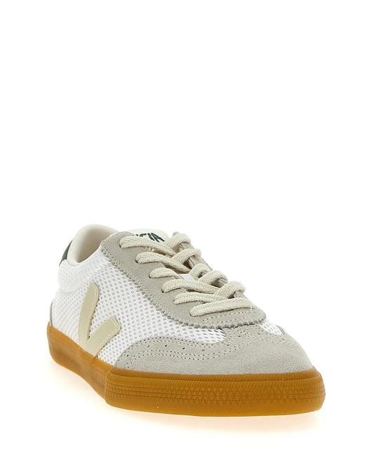 Veja White 'Volley' Sneakers for men