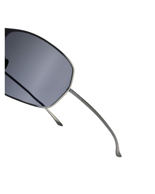 Gucci Blue Mask Frame Sunglasses for men