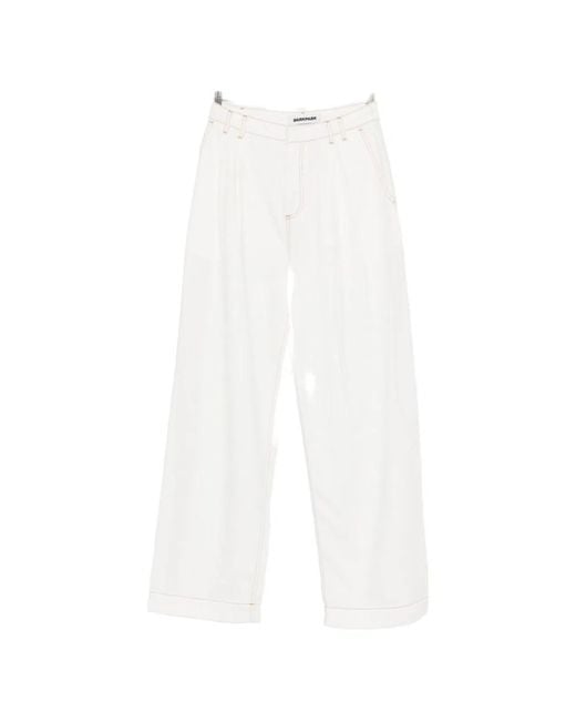 DARKPARK White Washed Cotton Contrast S