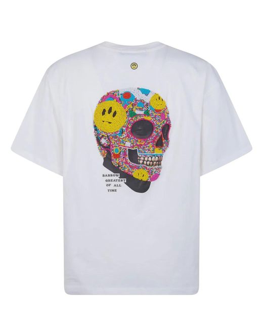 Barrow White Jersey T-Shirt for men