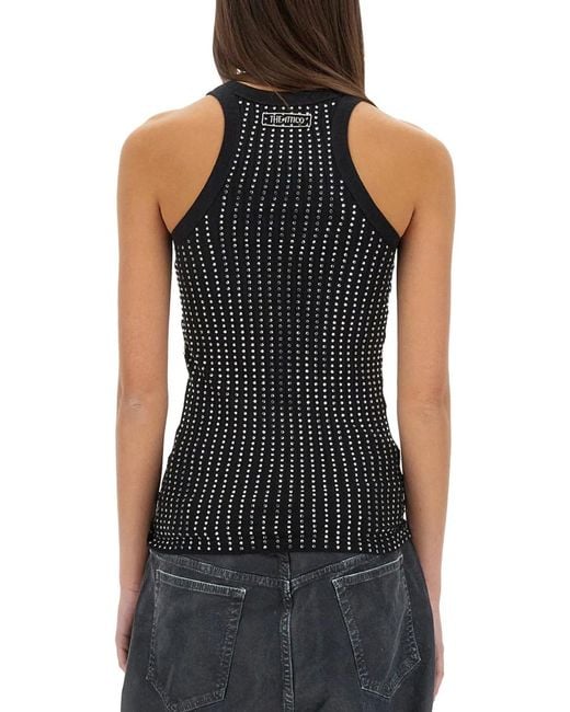 The Attico Black Tank Top