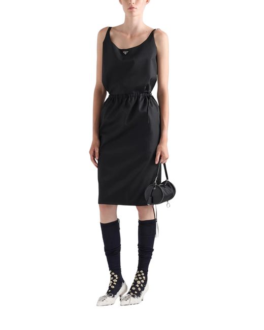 Prada Black Top Re-Nylon Logo