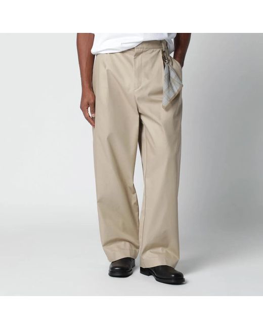 DARKPARK Natural Cotton Trousers for men