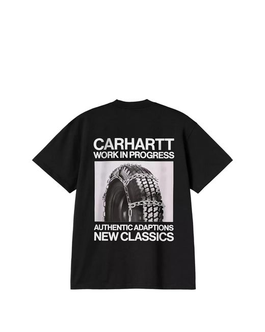 Carhartt Black S/S Sean Hamilton 03 T-Shirt for men