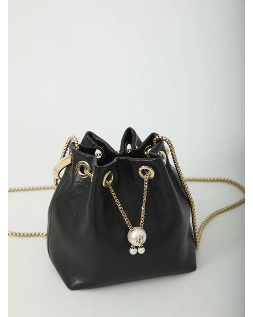 Jimmy Choo Black Bon Bon Bag